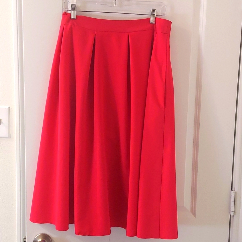Nife pink pleated skirt size L